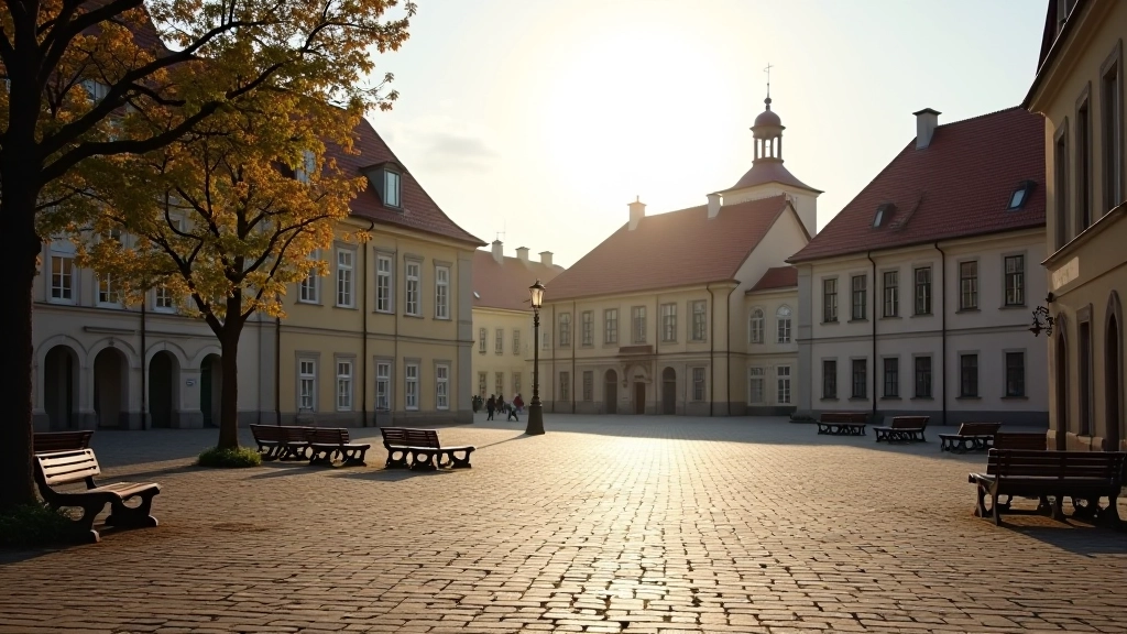 petmojičio aikštė, architektūra, paminklas, rami vieta